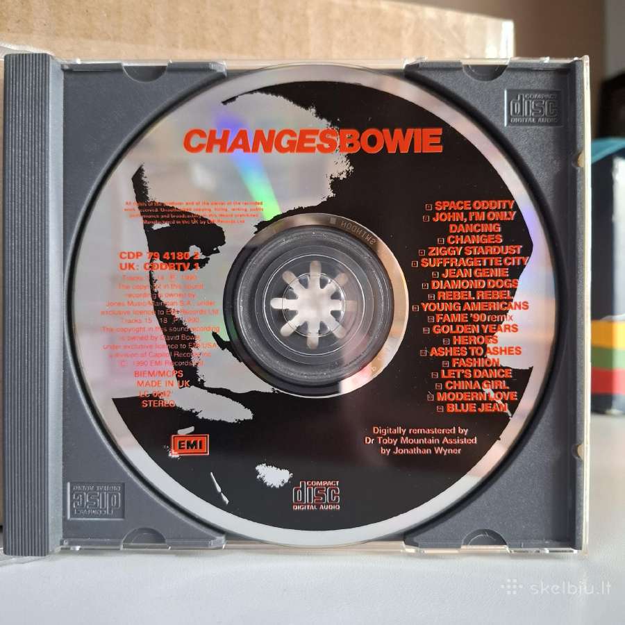 David Bowie - Changesbowie (CD, albumas) - nuotraukos Nr. 2