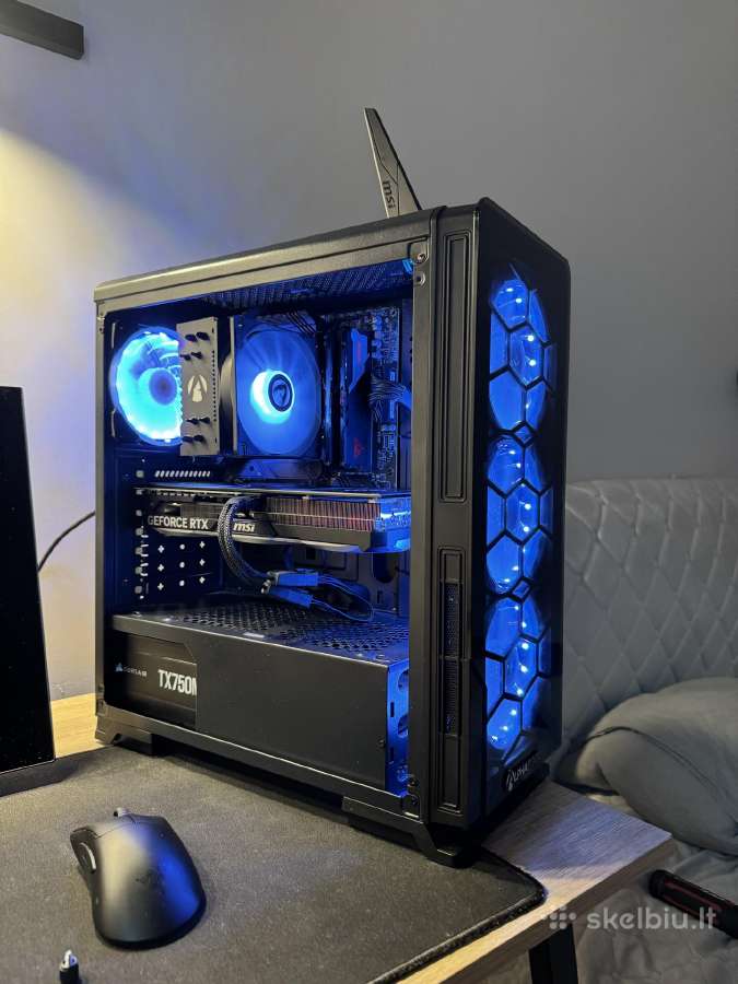 Rtx4070ti 7800x3d 32gb ddr5 1tb - nuotraukos Nr. 3