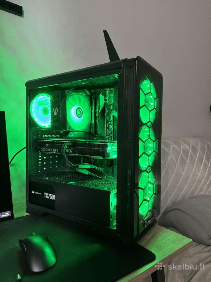 Rtx4070ti 7800x3d 32gb ddr5 1tb - nuotraukos Nr. 9