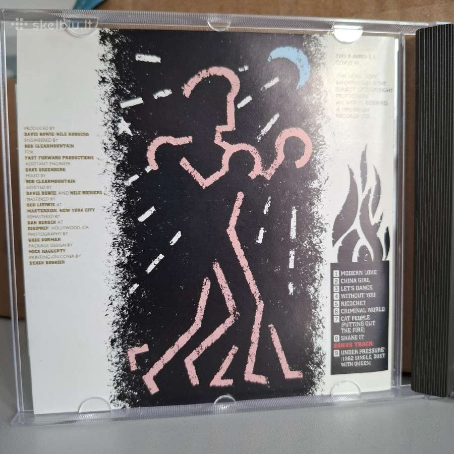 David Bowie - Lets dance (CD, albumas) - nuotraukos Nr. 2