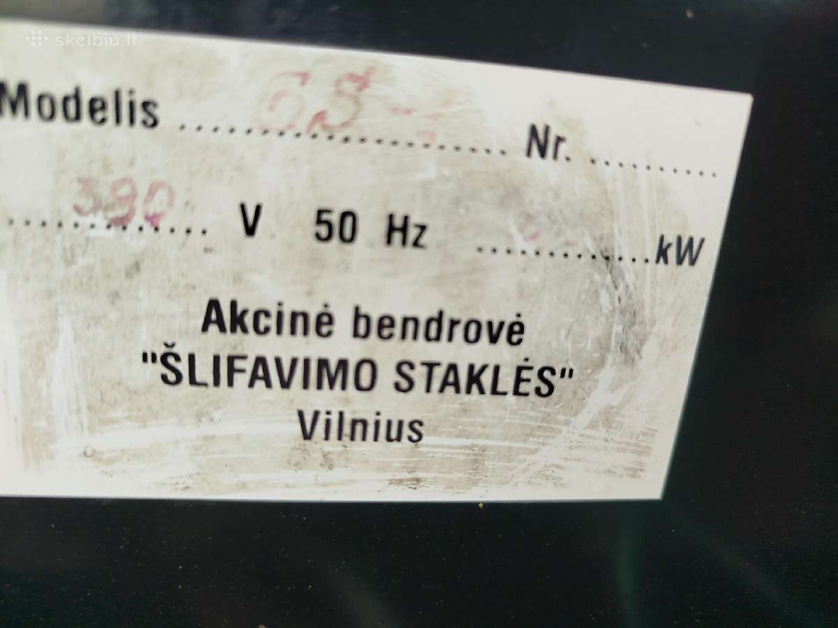 Staklės galandinimui - nuotraukos Nr. 9