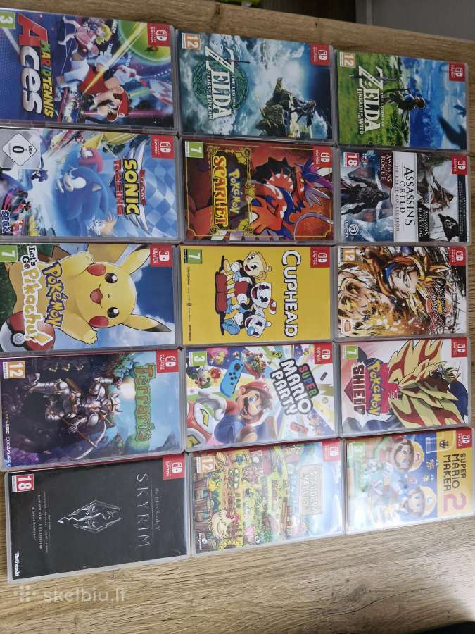 Nintendo žaidimai - nuotraukos Nr. 2