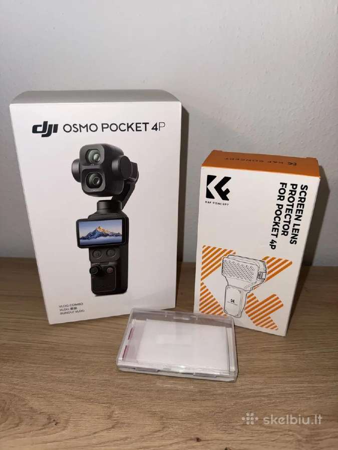 Dji Osmo Pocket 4p Vlog Combo - nuotraukos Nr. 4