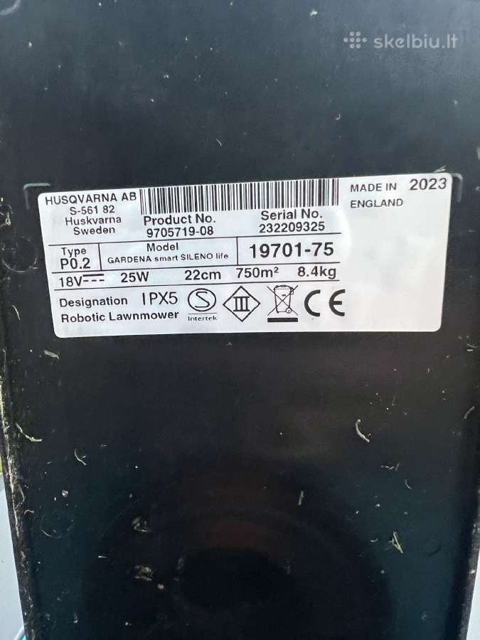 Gardena Smart Sileno Life 750 vejos robotas - nuotraukos Nr. 2