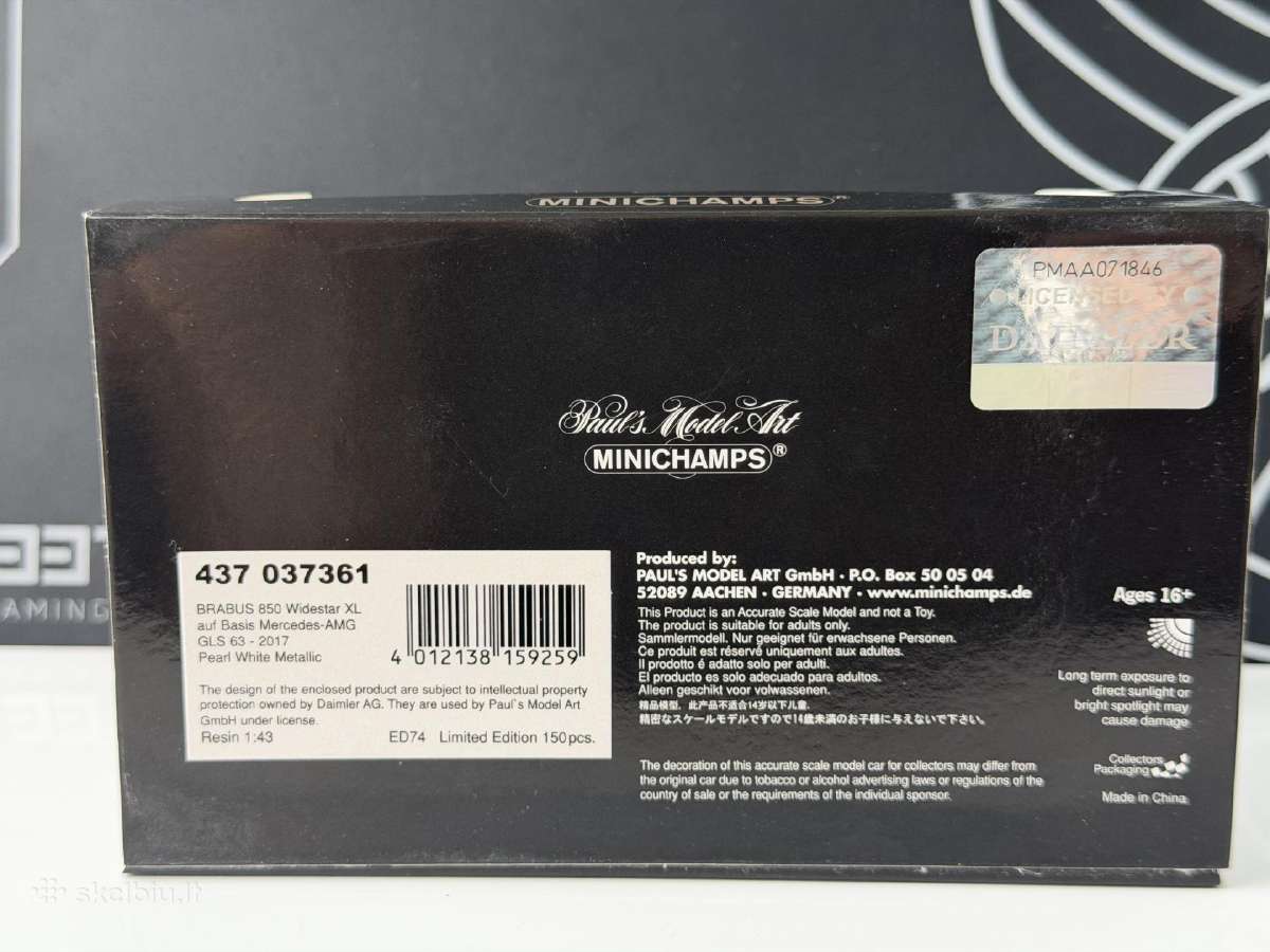 Brabus 850 1:43 - nuotraukos Nr. 14