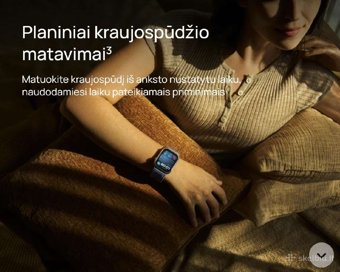 Huawei watch D2 matuok kraujospūdį visur ir visada - nuotraukos Nr. 2