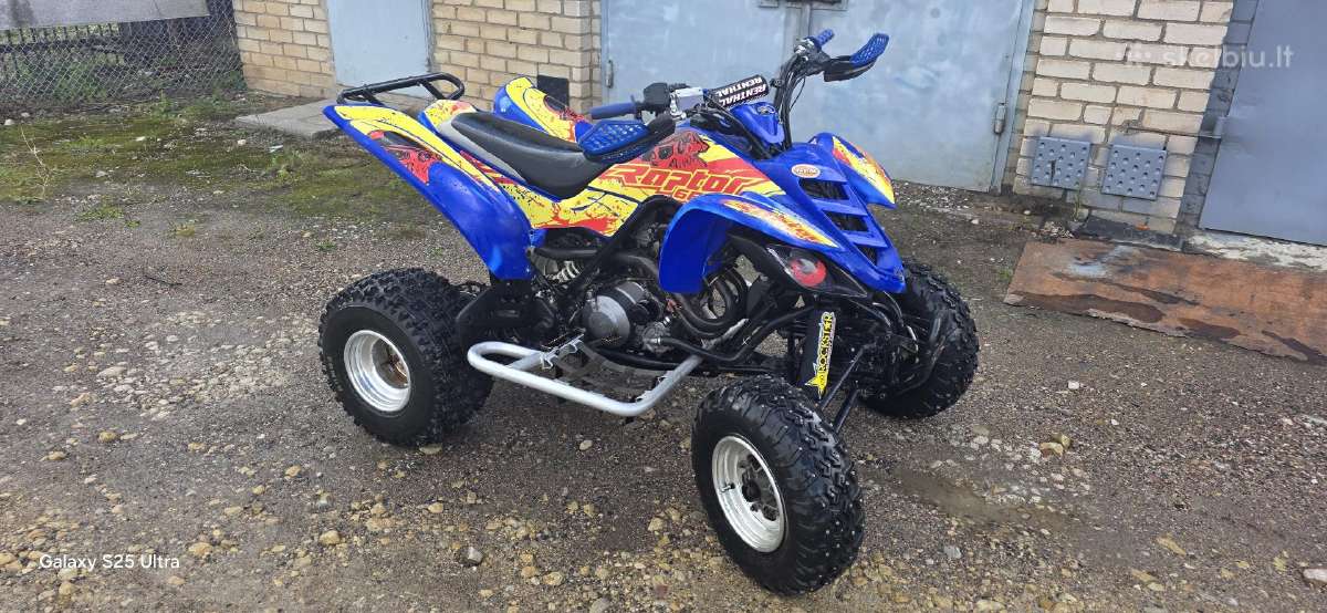Yamaha raptor 660cc - nuotraukos Nr. 2