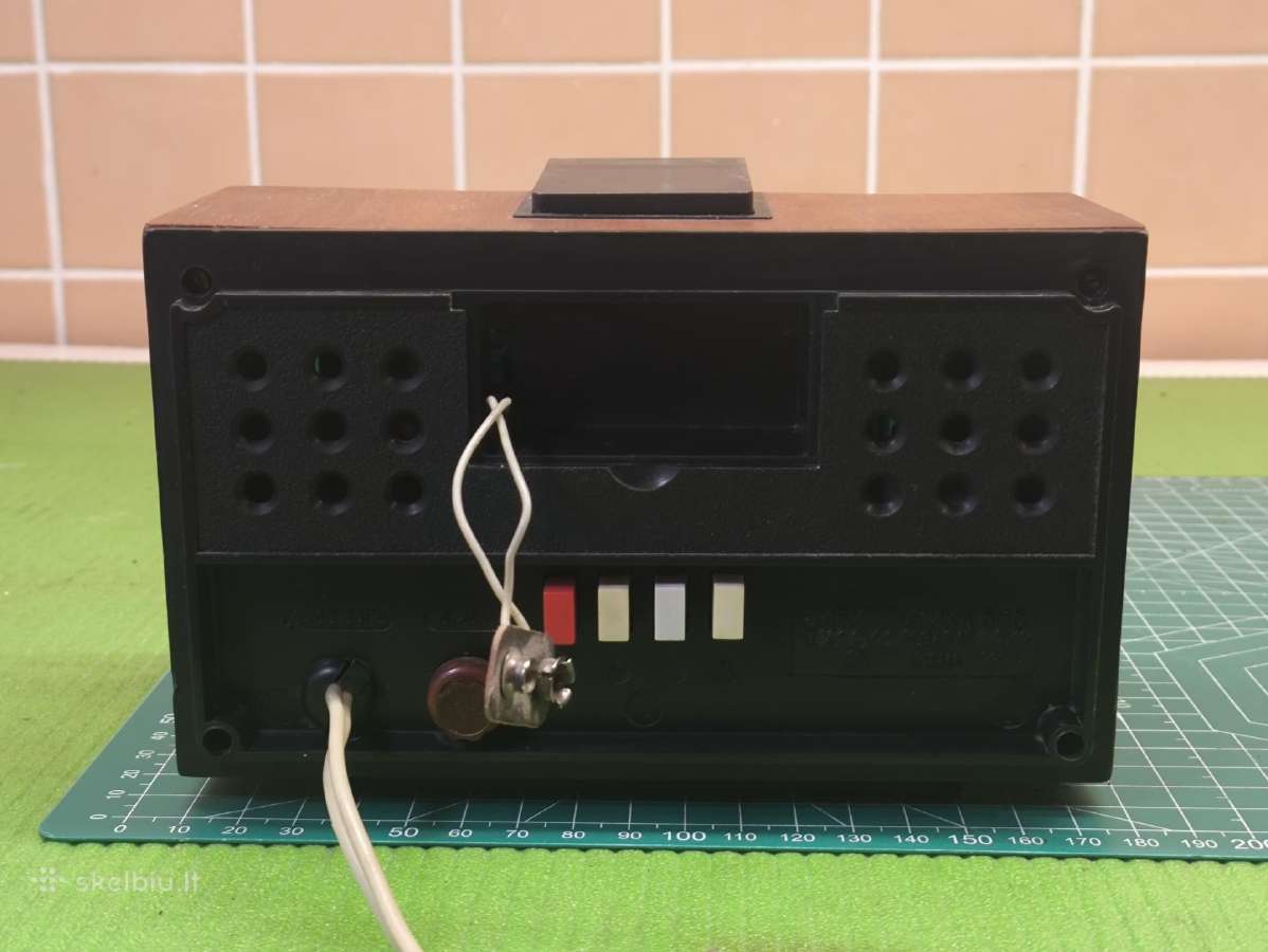 Elektronika 6 laikrodis pagamintas 1984 - nuotraukos Nr. 4