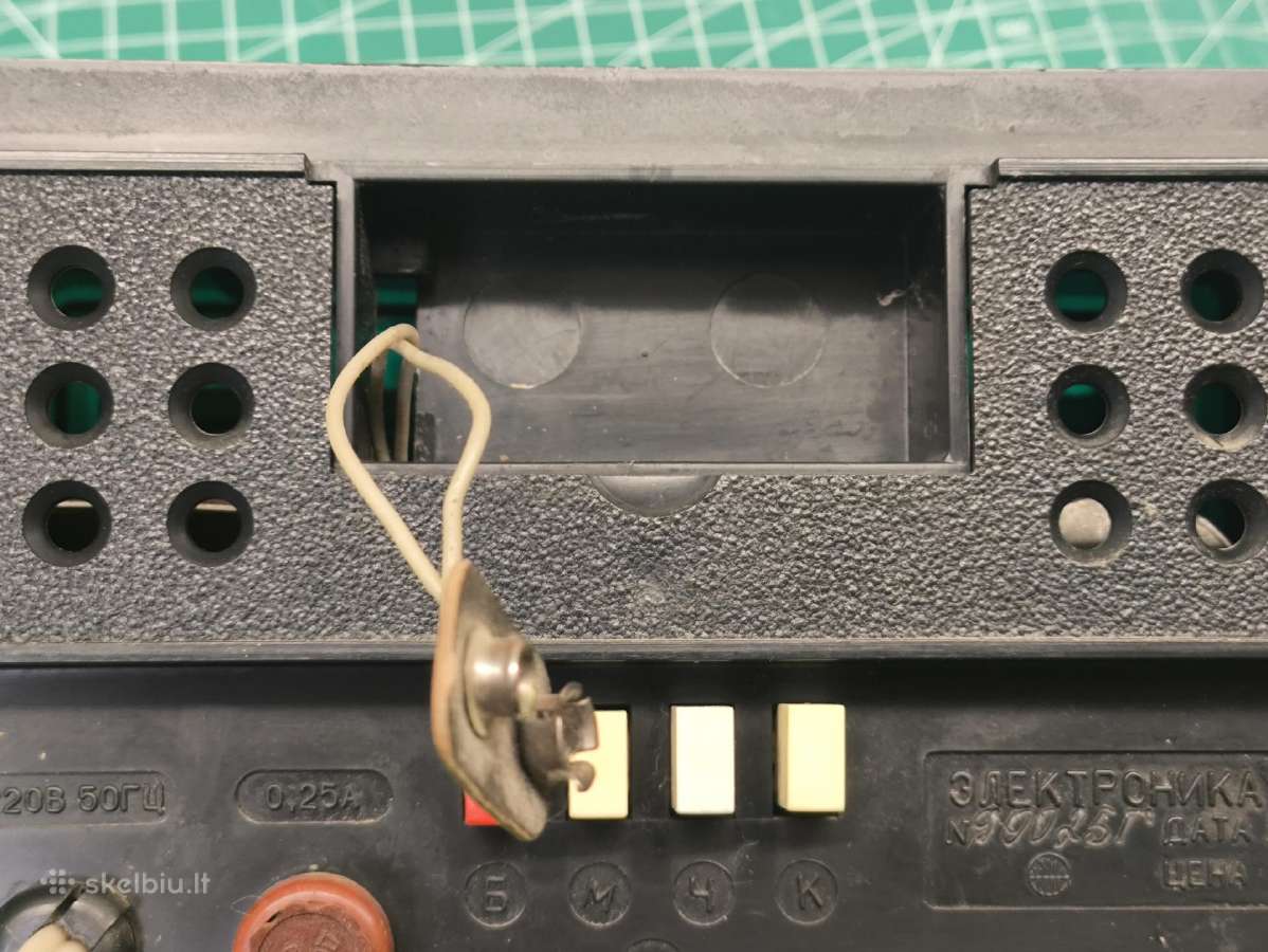 Elektronika 6 laikrodis pagamintas 1984 - nuotraukos Nr. 10