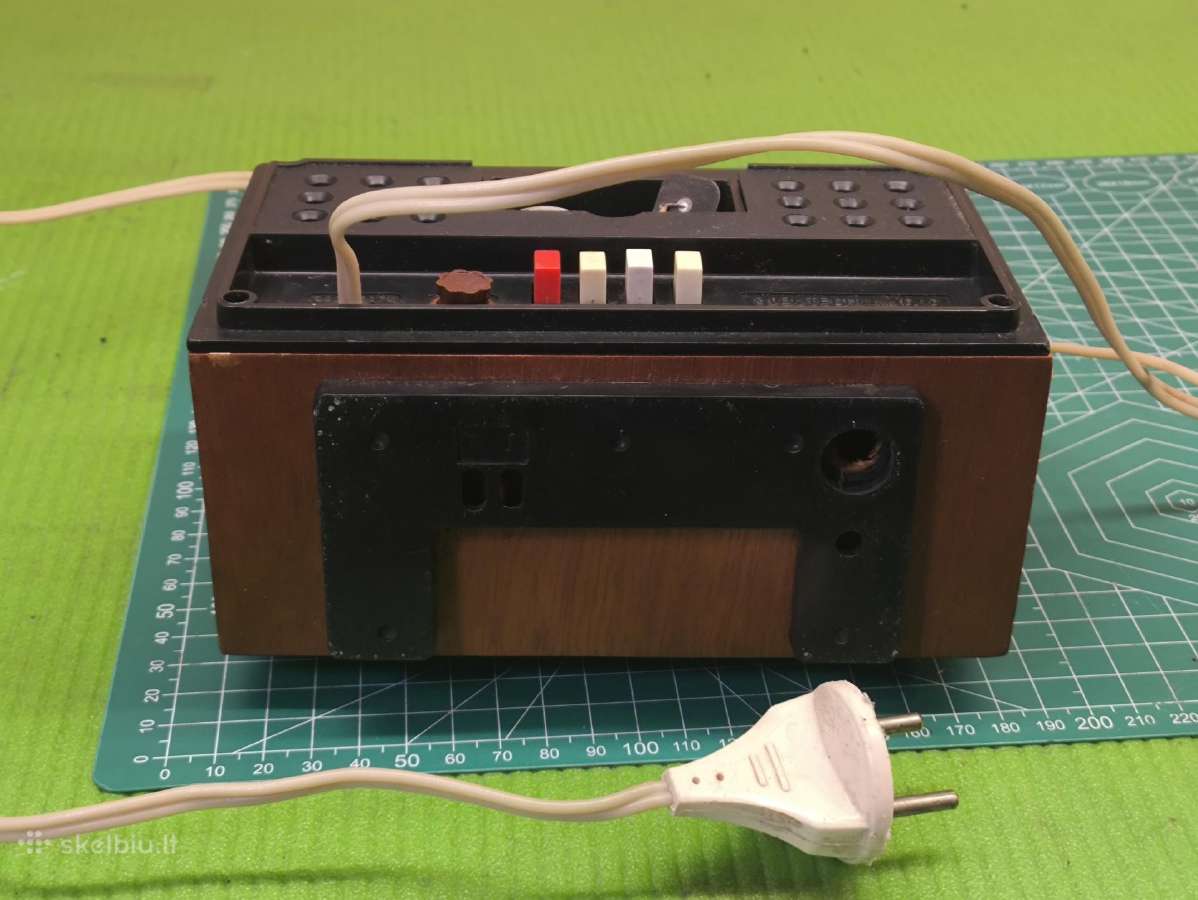 Elektronika 6 laikrodis pagamintas 1984 - nuotraukos Nr. 11