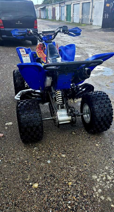 Yamaha raptor 660cc - nuotraukos Nr. 5