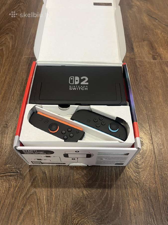 Nintendo Switch 2 Kaip Naujas/su garantija - nuotraukos Nr. 9