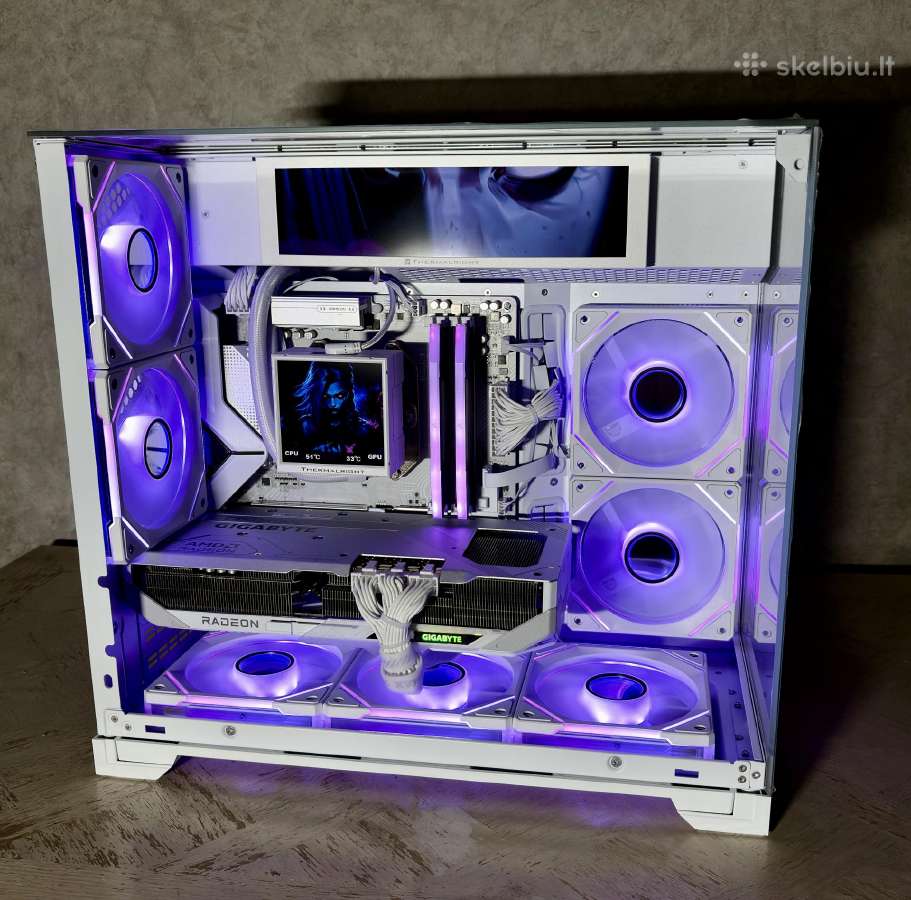 Rx9070xt/ryzen 7 7800x3d/ddr5 2x16gb/SSD 1tb - nuotraukos Nr. 2
