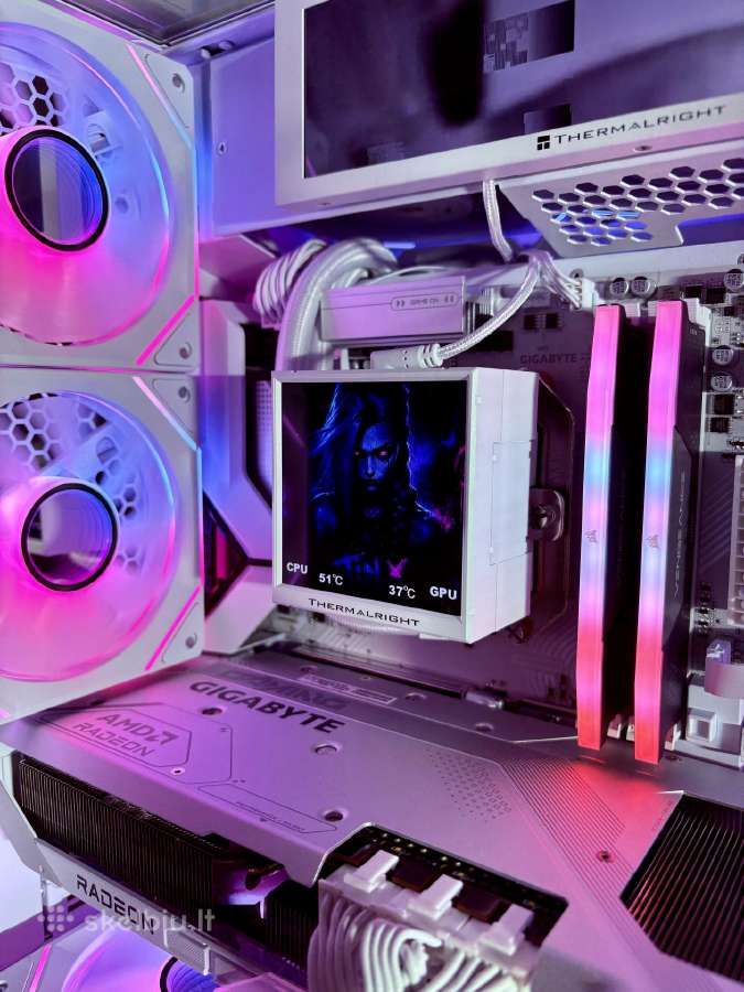 Rx9070xt/ryzen 7 7800x3d/ddr5 2x16gb/SSD 1tb - nuotraukos Nr. 4