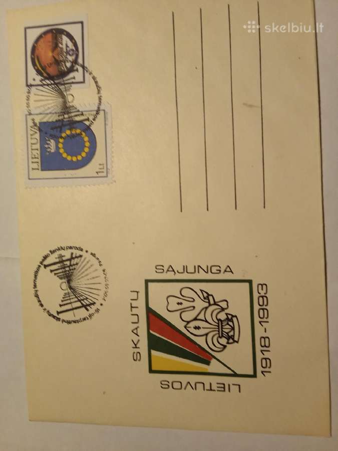 Suvenyriniai skautų 2026 m vokai - nuotraukos Nr. 5