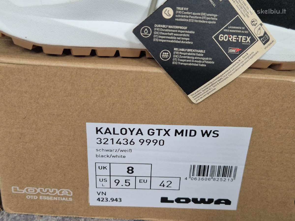 Naujus moteriškus batus Lowa Kaloya Gtx Mid Ws - nuotraukos Nr. 14