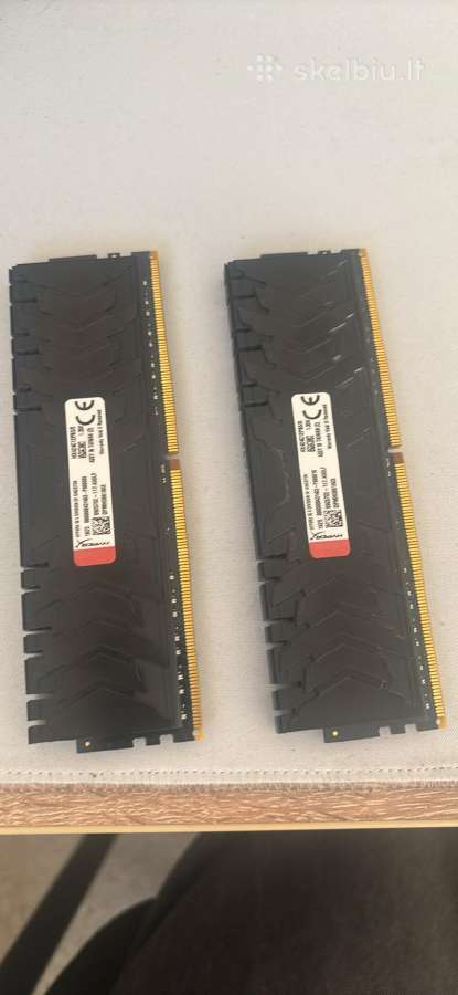 Hyperx ramai 16gb 2400hza (2x8) - nuotraukos Nr. 2