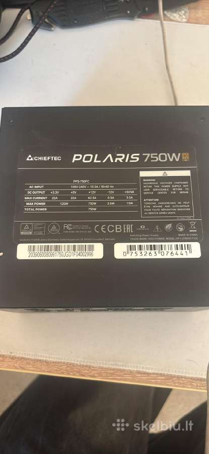 Chieftec polaris 750w - nuotraukos Nr. 2
