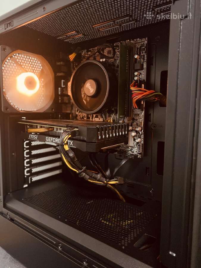 Žaidimų Pc Ryzen 5 / Gtx 1660 Ti - nuotraukos Nr. 3
