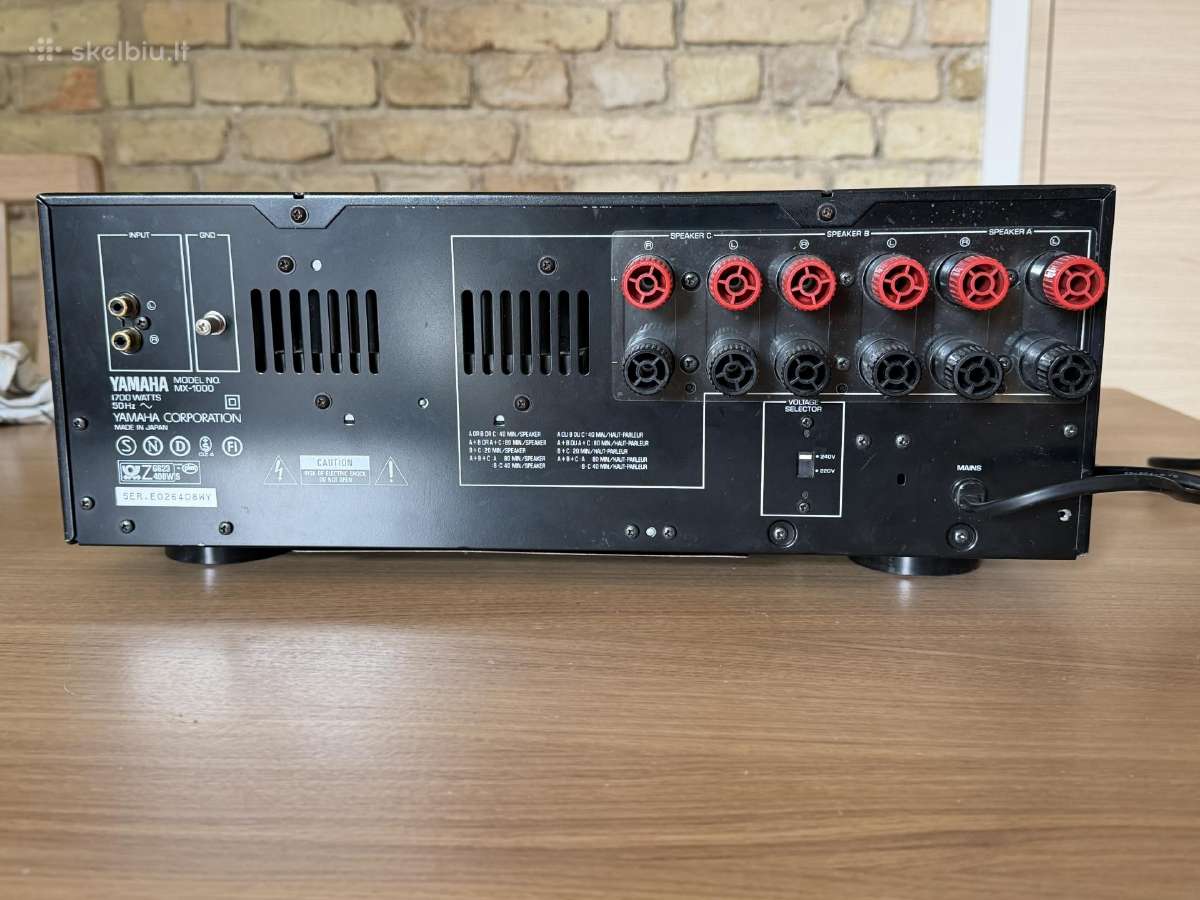 Yamaha Mx-1000 - nuotraukos Nr. 3