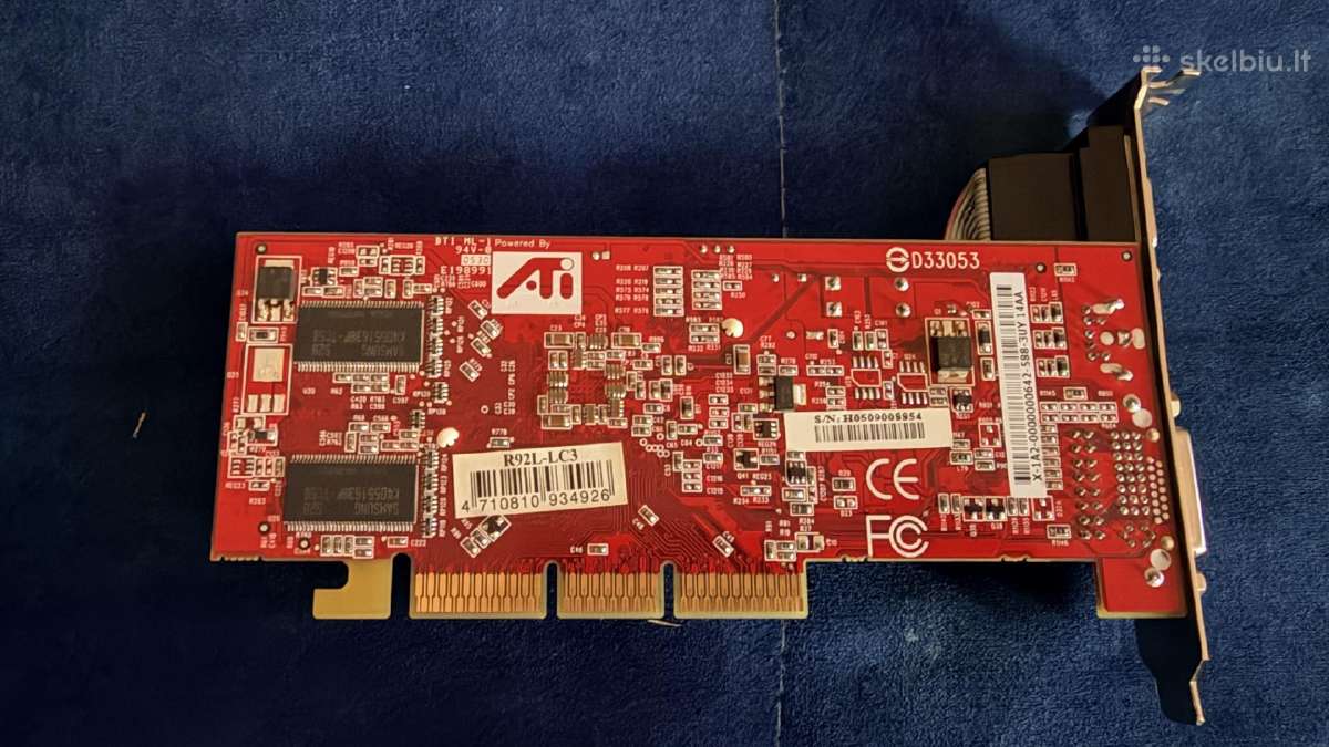 Ati Radeon 9250 128mb Agp vaizdo plokštė - nuotraukos Nr. 2
