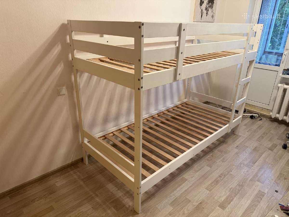 Dviaukštė lova 90x200 - nuotraukos Nr. 2