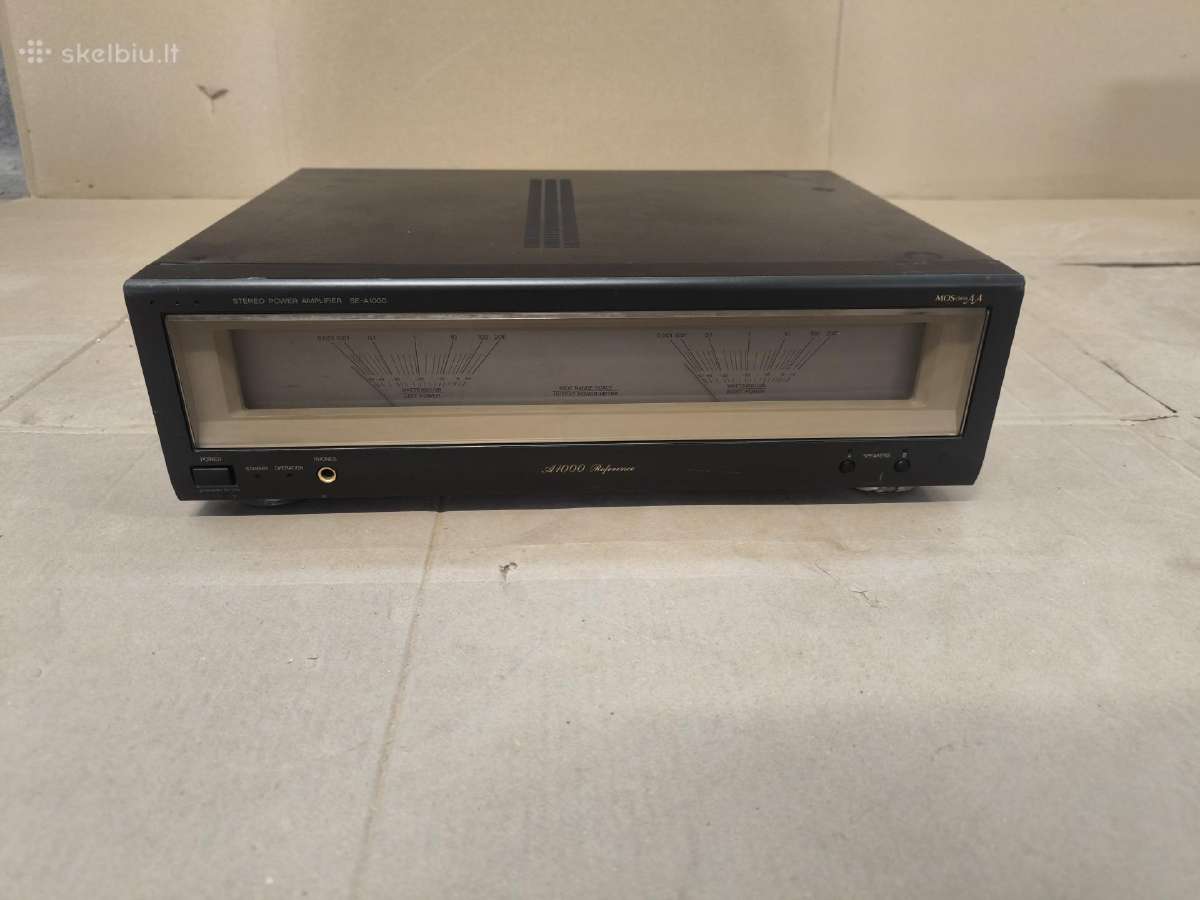 Technics Se-a900 Mark2 ir Technics Se-1000 Referen - nuotraukos Nr. 6
