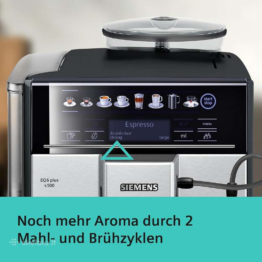 Siemens Eq.6 Plus s300 automatinis kavos aparatas - nuotraukos Nr. 4