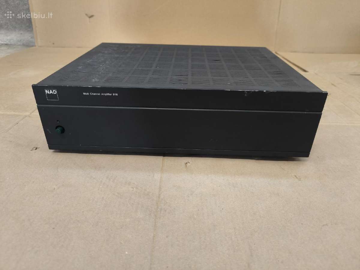 Rotel Rb980bx ir Nad 916 galios stiprintuvai - nuotraukos Nr. 4