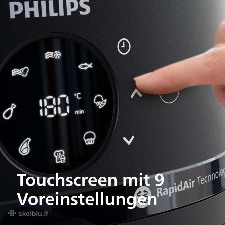 Philips Airfryer 2000 karšto oro gruzdintuvė - nuotraukos Nr. 4