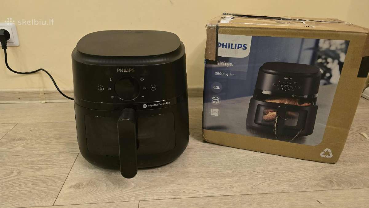 Philips Airfryer 2000 karšto oro gruzdintuvė - nuotraukos Nr. 6