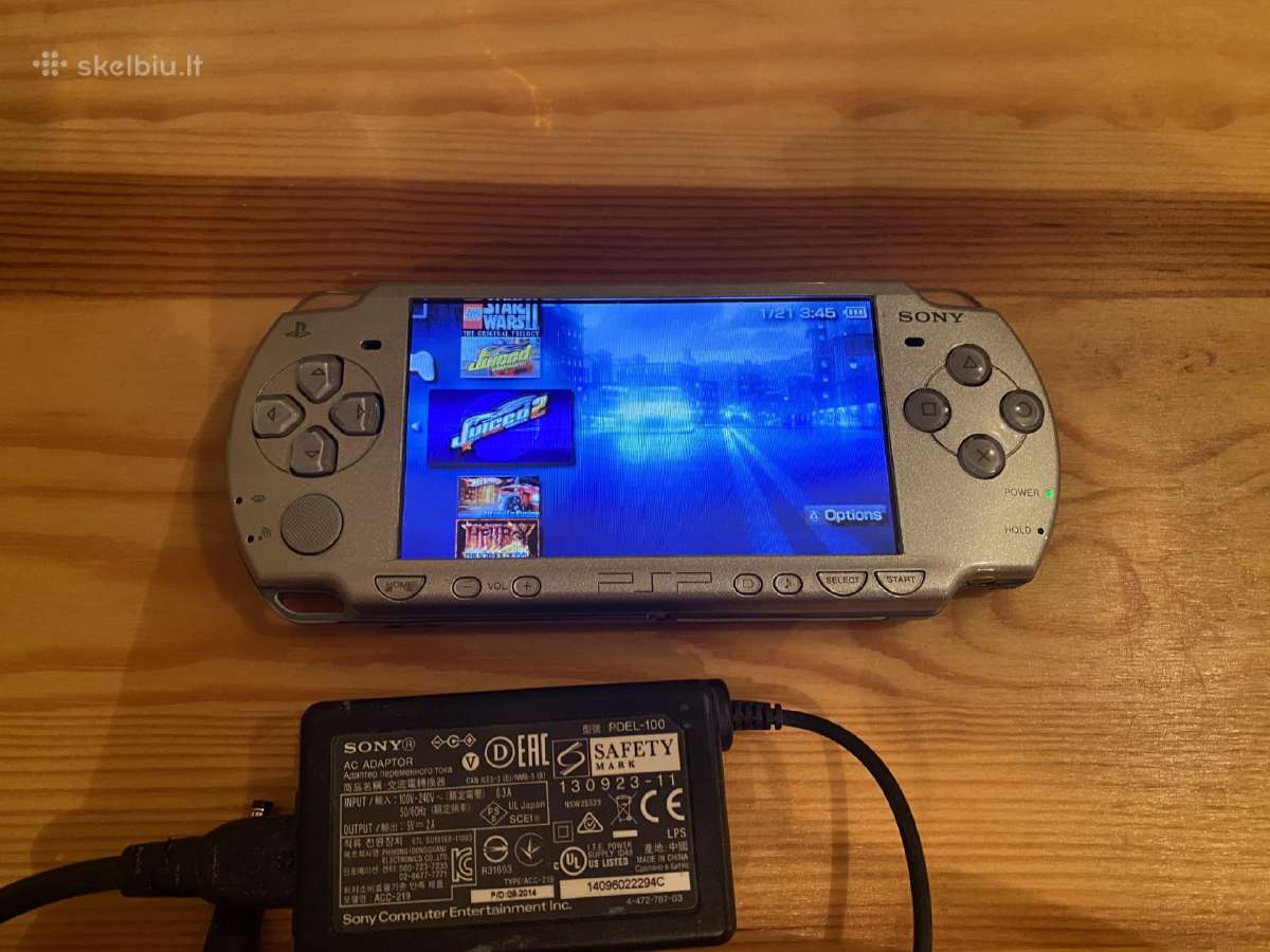 Žaidimų kompiuteris Sony PSP 2004 atrištas - nuotraukos Nr. 3