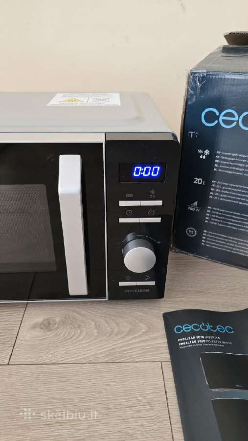 Cecotec Proclean 5010 mikrobangų krosnelė 20 l - nuotraukos Nr. 7