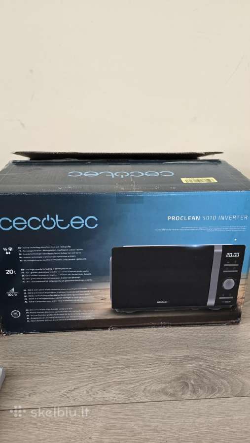 Cecotec Proclean 5010 mikrobangų krosnelė 20 l - nuotraukos Nr. 9