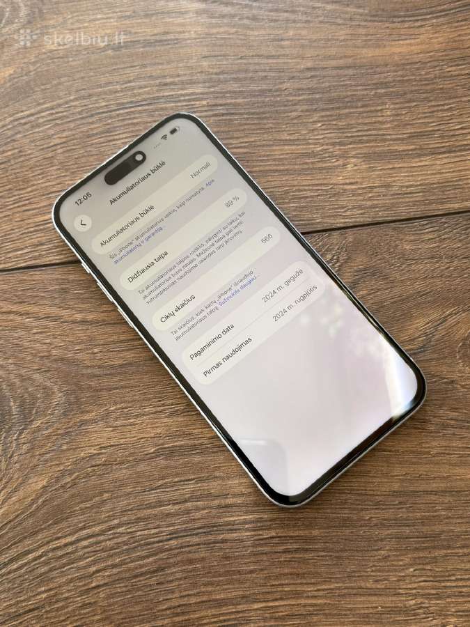 Apple iPhone 15 Plus 128gb Blue - nuotraukos Nr. 7