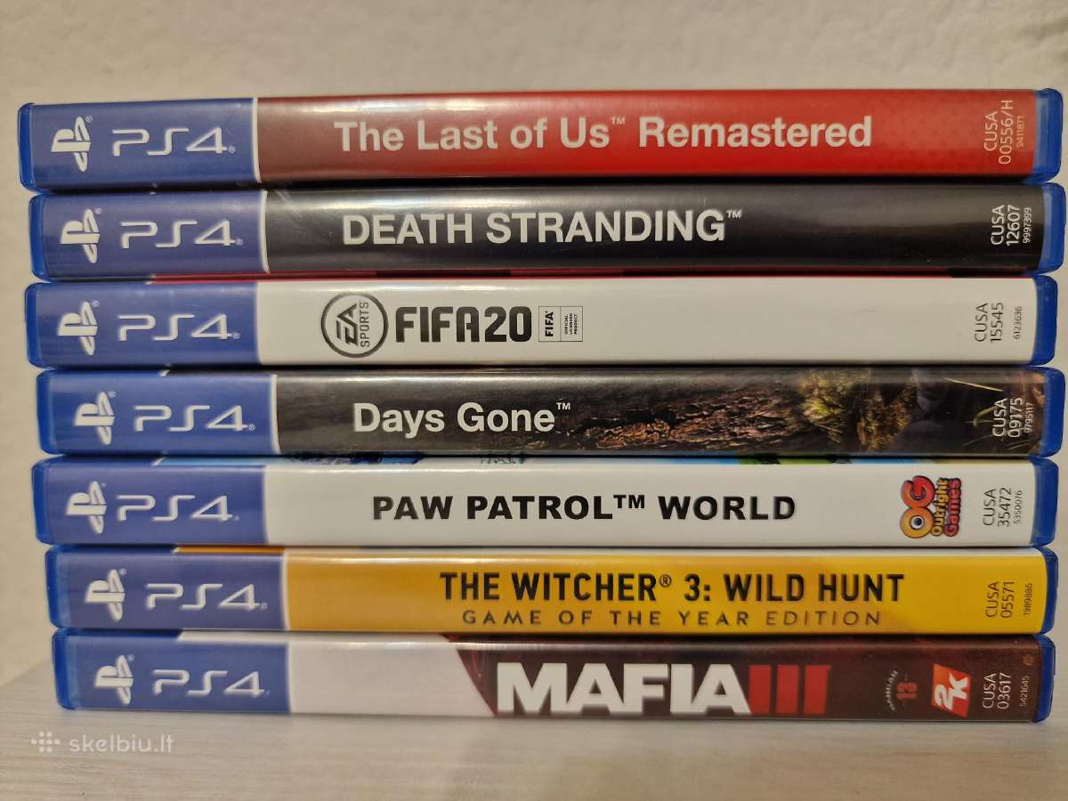 Ps4 žaidimai - nuotraukos Nr. 2