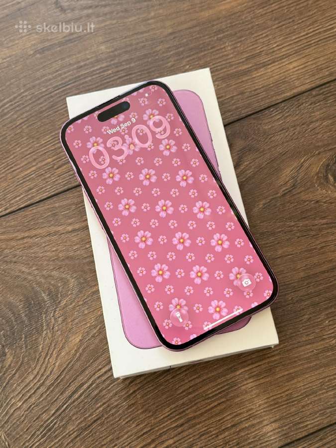 Apple iPhone 16 128gb Pink - nuotraukos Nr. 3