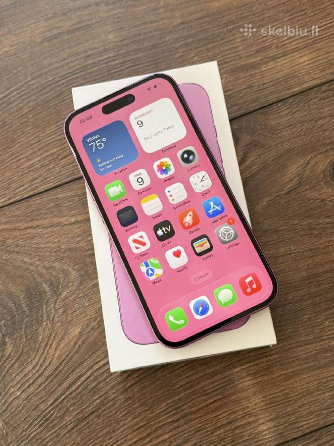 Apple iPhone 16 128gb Pink - nuotraukos Nr. 4
