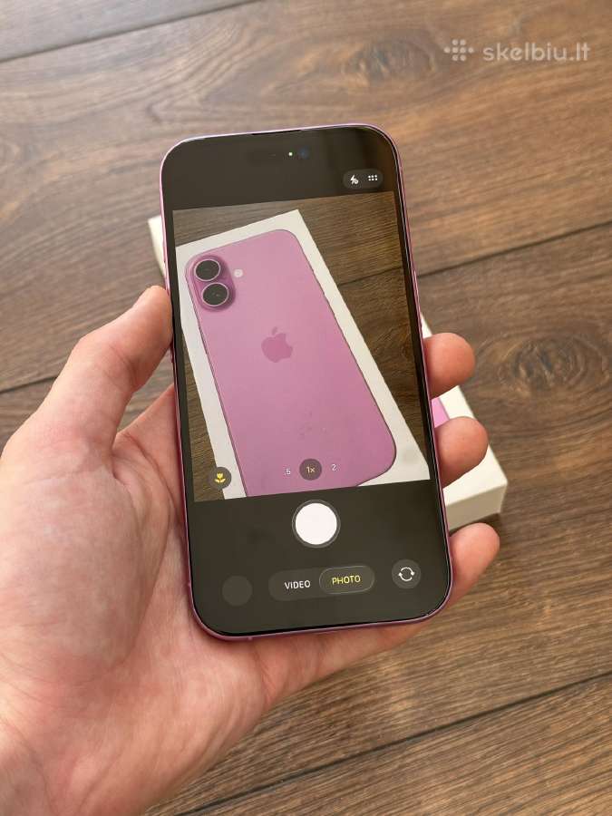 Apple iPhone 16 128gb Pink - nuotraukos Nr. 9
