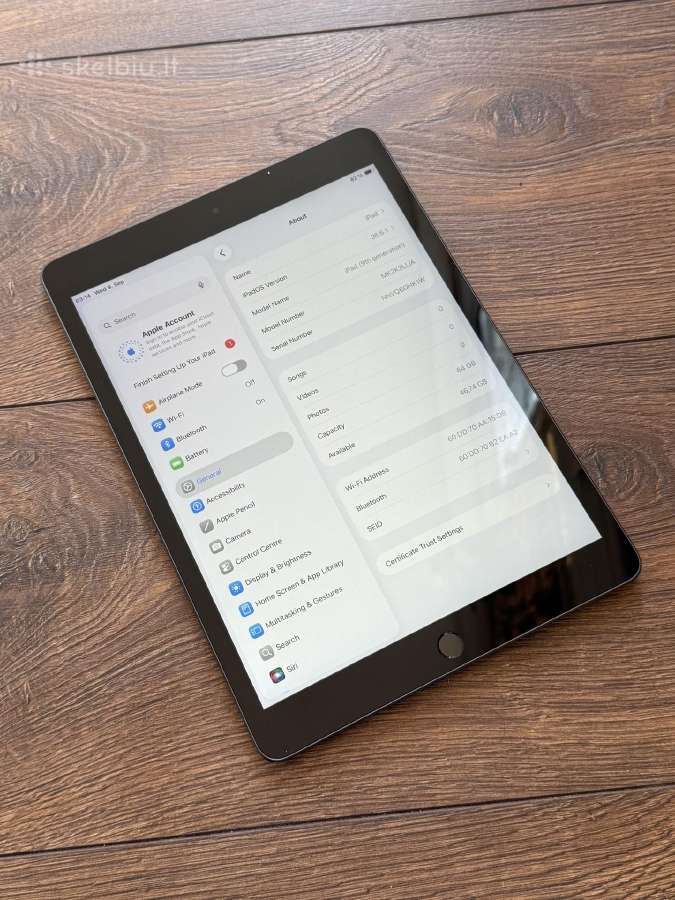 Apple iPad 9th Generation (2021) su klaviatūra - nuotraukos Nr. 8