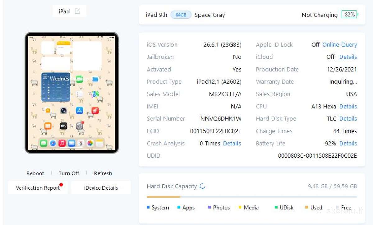 Apple iPad 9th Generation (2021) su klaviatūra - nuotraukos Nr. 10