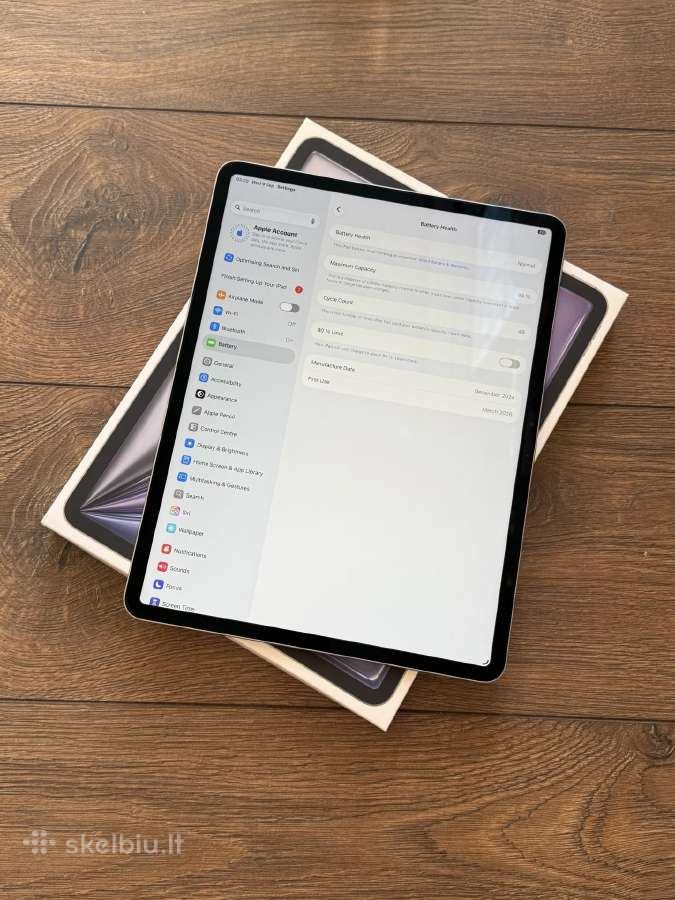 Apple iPad Air M3 128gb WiFi - nuotraukos Nr. 9