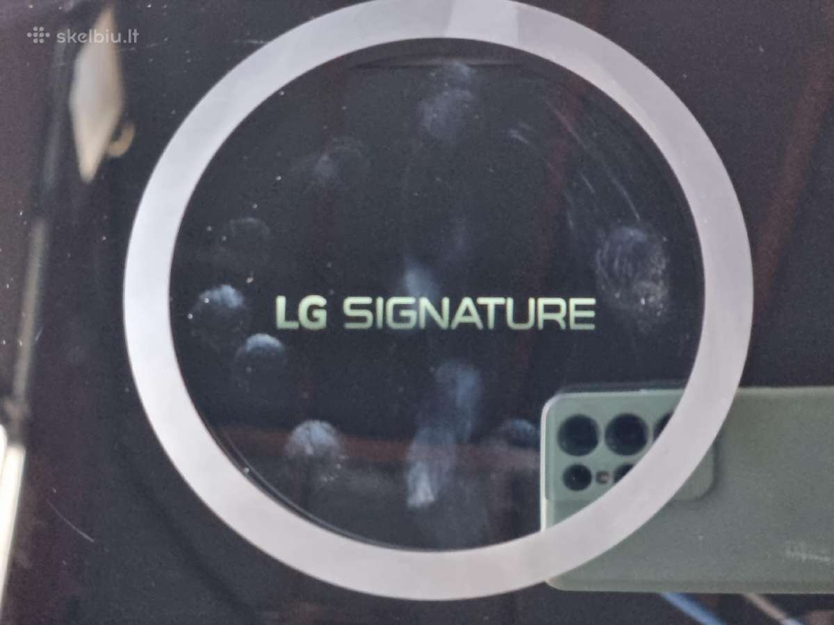 LG Signature Lswd100x 12kg+ džiovinimas - nuotraukos Nr. 33