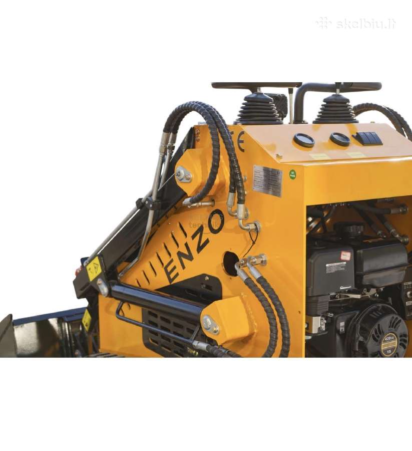 Vikšrinis mini krautuvas Enzo - Ht280 (Benzininis) - nuotraukos Nr. 20