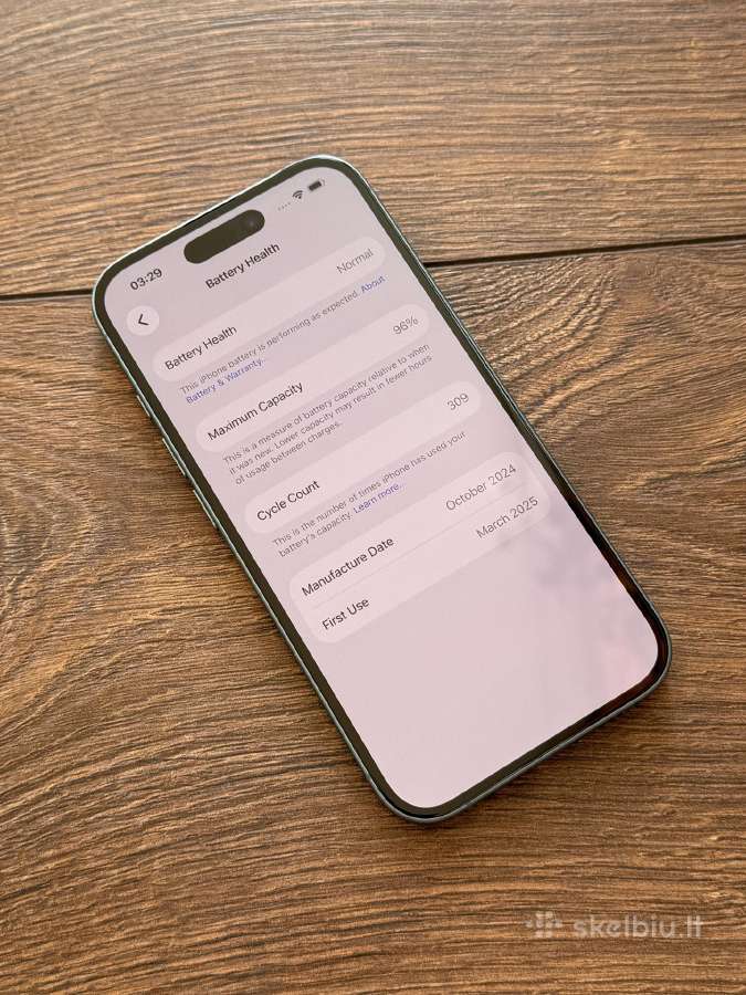 Apple iPhone 16 128gb Teal - nuotraukos Nr. 7