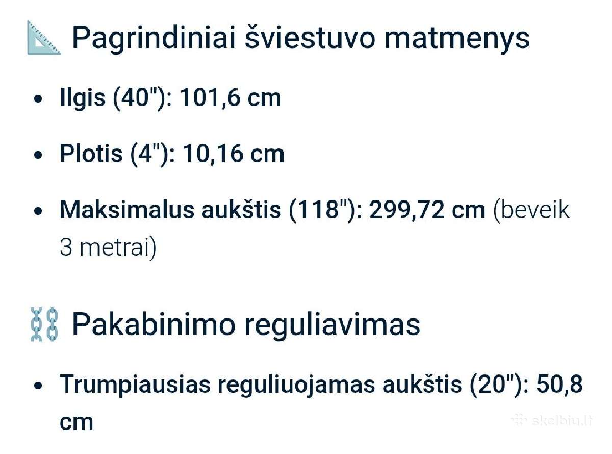 Modernus krištolinis sietynas 2 vnt - nuotraukos Nr. 7