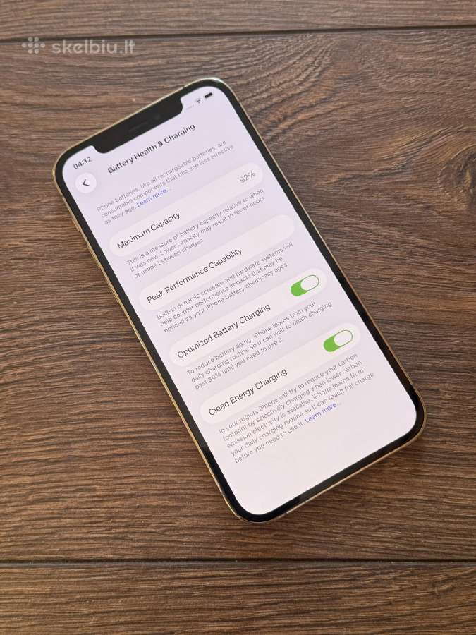 Apple iPhone 12 Pro 128gb Gold - nuotraukos Nr. 7