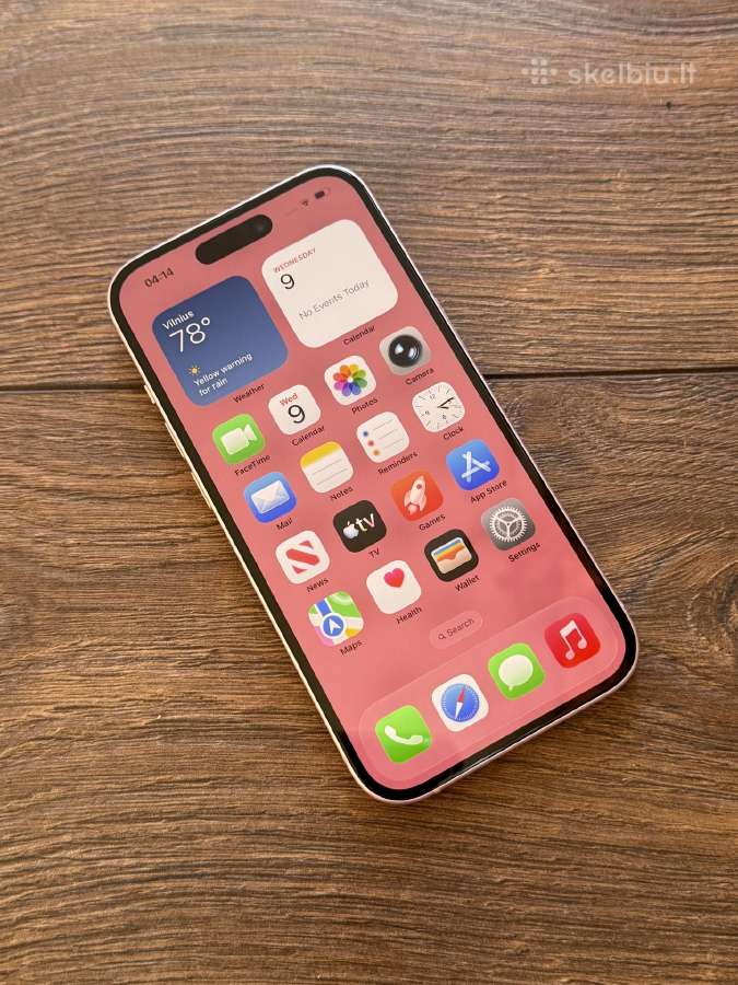 Apple iPhone 15 128gb Pink - nuotraukos Nr. 4