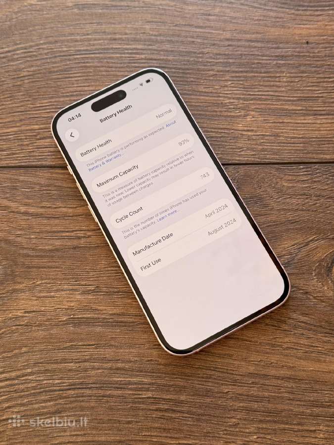 Apple iPhone 15 128gb Pink - nuotraukos Nr. 7