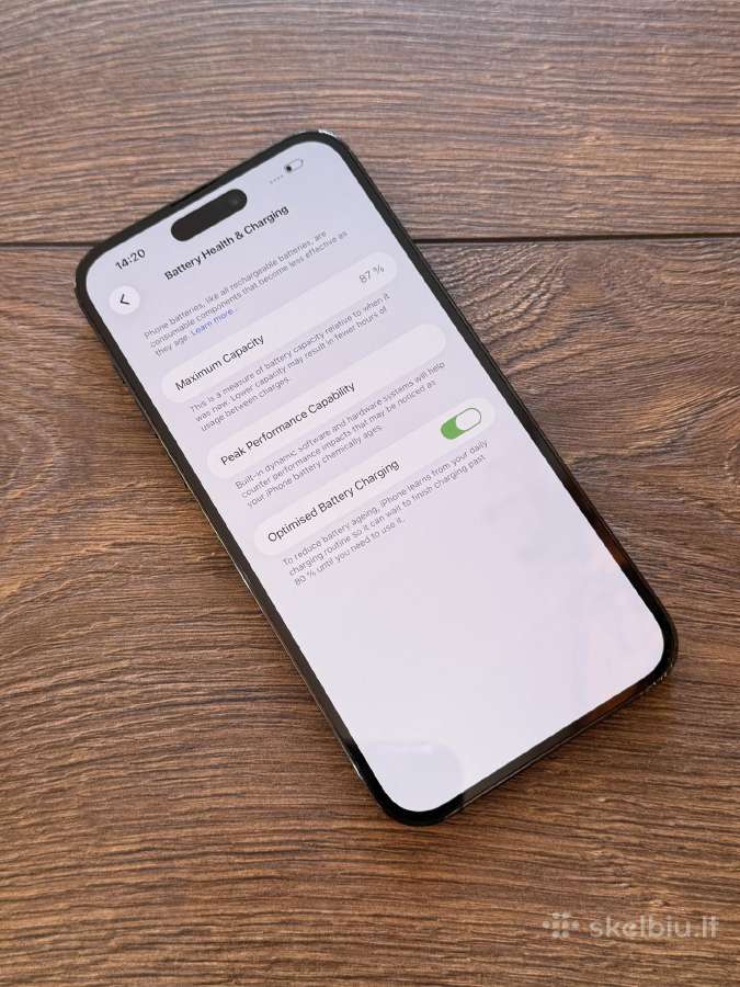 Apple iPhone 14 Pro Max 128gb Space Black - nuotraukos Nr. 7